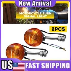 2x Front/Rear Turn Signal Single Filament FOR Honda CB175/200/350/450/500/750 US