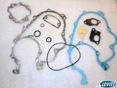 2x orig. Vespa 12 pieces Engine Gasket Set 3 Channel Gasket Set Engine Carburetor PX 80 125