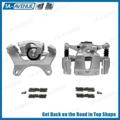 2x Rear L&R Side Brake Caliper with Bracke 18B5594,18B5595,JL3Z2553A+JL3Z2552A
