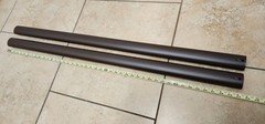 2x Replacement VERTICAL Legs for Coleman Power Steel Pool 18x48 Model: 90458E