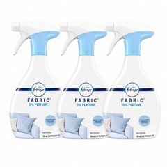 3 Febreze Fabric Refresher 0% Perfume Fabric Spray 23.6 oz Unscented Zero