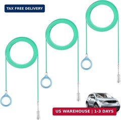 3 pcs Auto Sunroof Drain Cleaning Tool, 120 Inch Long Flexible Tube Cleaning Bru