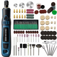 3 Speeds Rechargeable Cordless Rotary Tool Kit Mini Rotary Tool 198pc Accessory