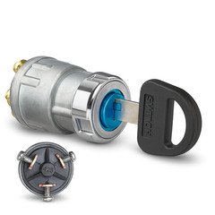 3-Wire Universal Ignition Key Switch for Cars, Buggies, Mowers and Go Karts