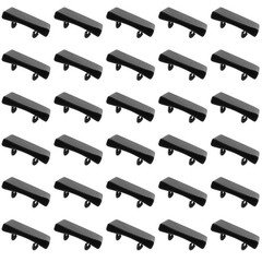 30pcs 65x9mm Plastic Bed Slat End Caps Holders Plastic Connector Furniture Ac...