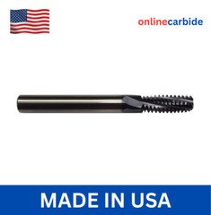3/4-10 UN CARBIDE THREAD MILL - TiALN COATED