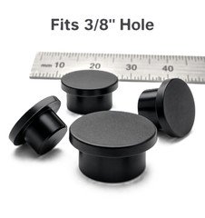 3/8" Silicone Hole Plugs Push-In Auto Body Panel Repair Flush Mount 10mm 12 Pack