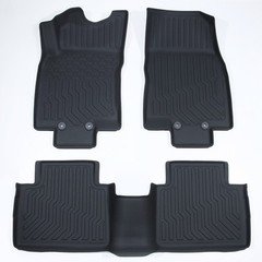 3D Floor Mats Liner Carpets For 2014-2020 Nissan Rogue TPE Rubber All Weather