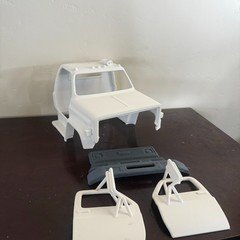 3D Printed RC Cab only chevy c70 1/10 Body