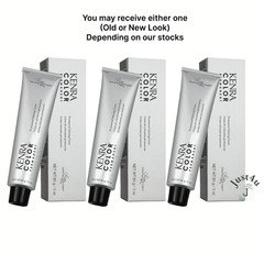 (3PACK) KENRA Color Permanent Coloring Creme, 3oz.