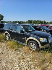 3RD ROW TAN LEATHER RIGHT AND LEFT, FITS 2008 FORD EXPLORER 363887