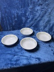 4 Johann Haviland Forever Spring 5” Berry Fruit Dessert Bowls Germany