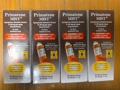 4 Pack Primatene Mist Epinephrine Inhalation Aerosol 160 Sprays Exp 2027