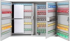 400 Position Steel Key Cabinet - Organize and Secure Key Storage Lock Box with N