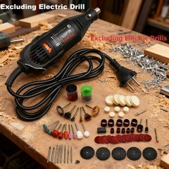 40pcs Mini Electric Drill Rotary Tool Accessory Kit Grinding Polishing Sanding S