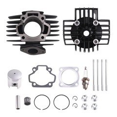 44mm Bore Cylinder Piston Gasket Top End Rebuilt Kit for Yamaha QT50 PW50 79-87