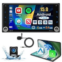 4+64G For 2005 2006 2007-2010 Scion tC Android 15 CarPlay Car Stereo Radio GPS