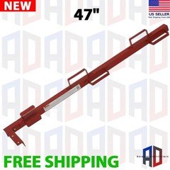 47" All Steel Scaffold Side Wall Staging Bracket Guardrail Mid Rail Toe Board