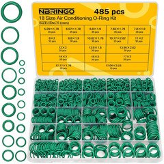 485 PCS Metric AC O Ring Kit - Automotive A/C System Seal Kit Compatible with R1