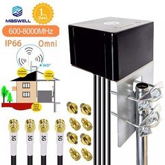 4G+ 5G Antenna 4X4 MIMO 6dBi 600-8000MHz SMA TS9 for T-mobile G4SE Verizon AT&T