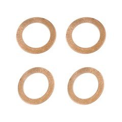 4Pack 27mmx40mmx1mm(IDxODxT) Copper Flat Washers Copper Flat Ring Gaskets