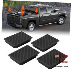 4Pack Silicone Pickup Trucks BedRail Stake Fit For Silverado/Sierra 1999-2014