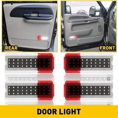 4pc LED Door Light For Ford Super Duty F250 F350 F450 99-07 Excursion 00-05 EXC