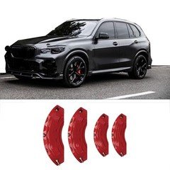4pc Red Aluminum Brake Caliper Covers Front Rear for BMW X5 Accessories