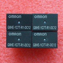 4pcs For OMRON G8HE-1C7T-R1-DC12 High Current Automobile Relays DC12V 5-Pins