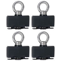 4PCS Tie Down Anchors UTV ATV Cargo Bed Anchor Tab Kit For Can-Am X3 Commander
