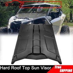 4Pcs UTV Hard Roof Top Sun Visor For Can Am Maverick X3 Turbo 2017-2024 4-Doors