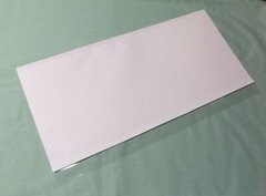 5 - 14" x 28" Brodart Just-a-Fold III Archival Book Jacket Covers - super clear