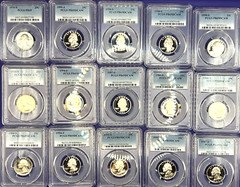 {5} - Graded Washington Quarters 🔥 PCGS PR69DCAM💰1965-2025 SF MINT Coins  ✅