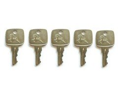 (5) Ignition Key For John Deere Multiquip Equipment AR51481, AT195302, AT145929