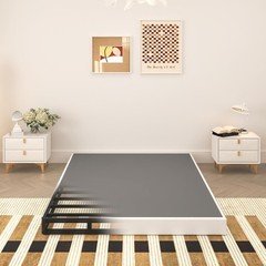 5 Inch Box Spring for Queen Bed, Heavy Duty Metal Mattress Foundation, 3000 Lbs