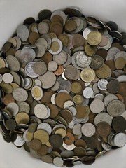 5 Lb Bulk World Foreign Coins Lot Hoard Poundage Great for Treasure Hunt pounds