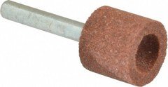 5 pcs NORTON A39 Abrasive Mounted Points Wheels 3/4" x 3/4 x 1/4" Shank