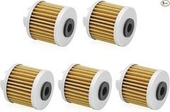 5 pcs Oil Filters Compatible with 150cc 160cc 155cc Engine Pit Bike Motorcycle 1