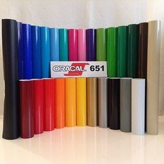 5 Rolls 24" X 10 ft Oracal 651 Sign Cutting Vinyl by precision62