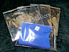 50 Cello Merchandise Bags 8''x 10'' Clear 1.5 Mil Self-Seal Reclosable Bags