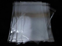 50 Clear Self Seal Bags 8x10 Water Resistant Light Weight Op Packaging Storage