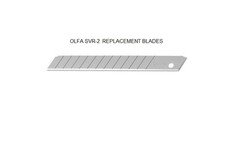 50 Pack replacement snap-off blades for OLFA SVR-2 Stainless Steel Utility Knife