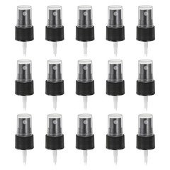 50 Pcs Black Spray Top, 20/410 Fine Mist Sprayer Reusable Replacement Top