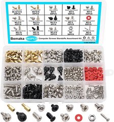 502PCS Computer Screws Assortment Kit, Motherboard Multicolor-502Pcs