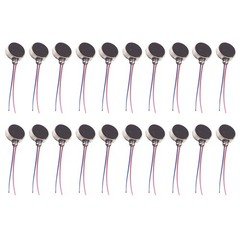 5/10/20 Pcs DC Micro Flat Button Coin Vibratiing Vibrator Motors 3V 10mm*2.7mm I