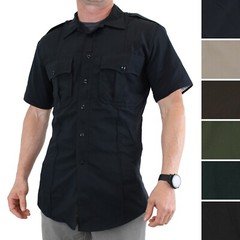 5.11 Tactical Shirt, Men's Stryke Ripstop Short Sleeve Zipper Flex-Tac Shirt