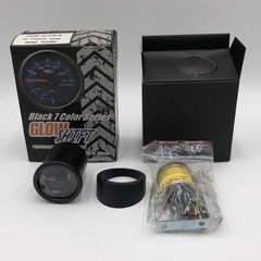 52mm Oil Pressure Gauge Kit GlowShift Tinted 7 Color LED Display New Open Box