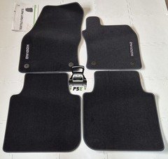 567061404 Skoda Kodiaq MK1 Black Carpet Mats Genuine UK RHD 2017 - 2024