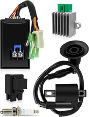 5PCS CDI Box Ignition Coil Kit Fit for Polaris Sportsman 90 Scrambler 90 50 Pred