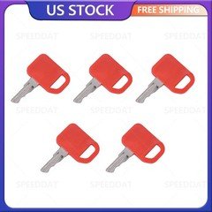 5x keys For John Deere Ignition Heavy Equipment & Tractors AT195302 AT145929 USA